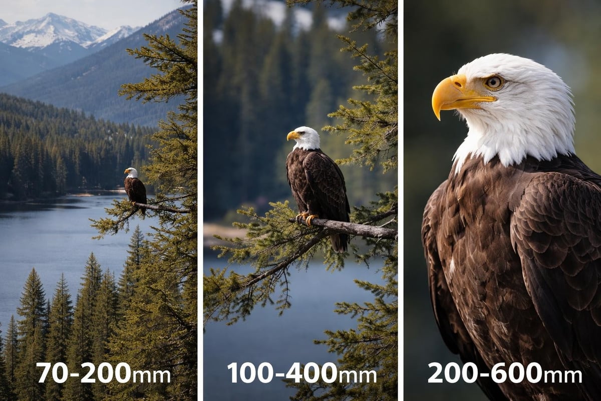 Comparing zoom ranges
