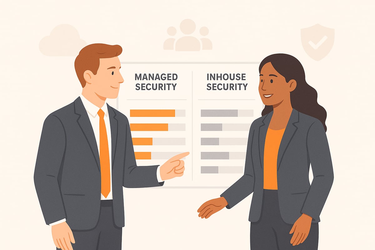 Managed Security Versus Inhouse-Lösungen: Vergleich 2025 4 Kostenvergleich: Managed Security vs. Inhouse