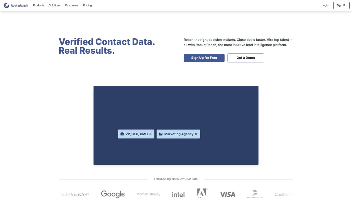 12 Leading Lead Companies to Watch in 2025 - RocketReach