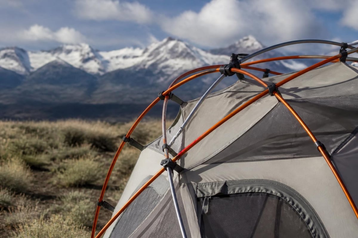Dome tent structural mechanics
