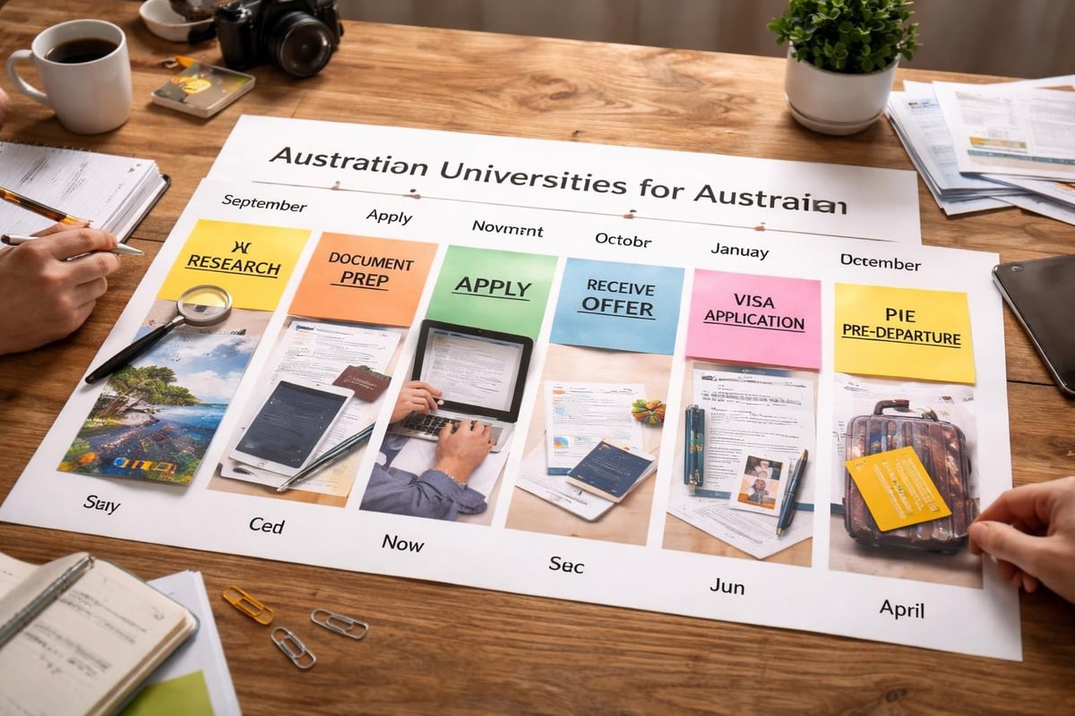 Admission In Australia: Your Complete 2026 Guide 3 Application Timeline Calendar