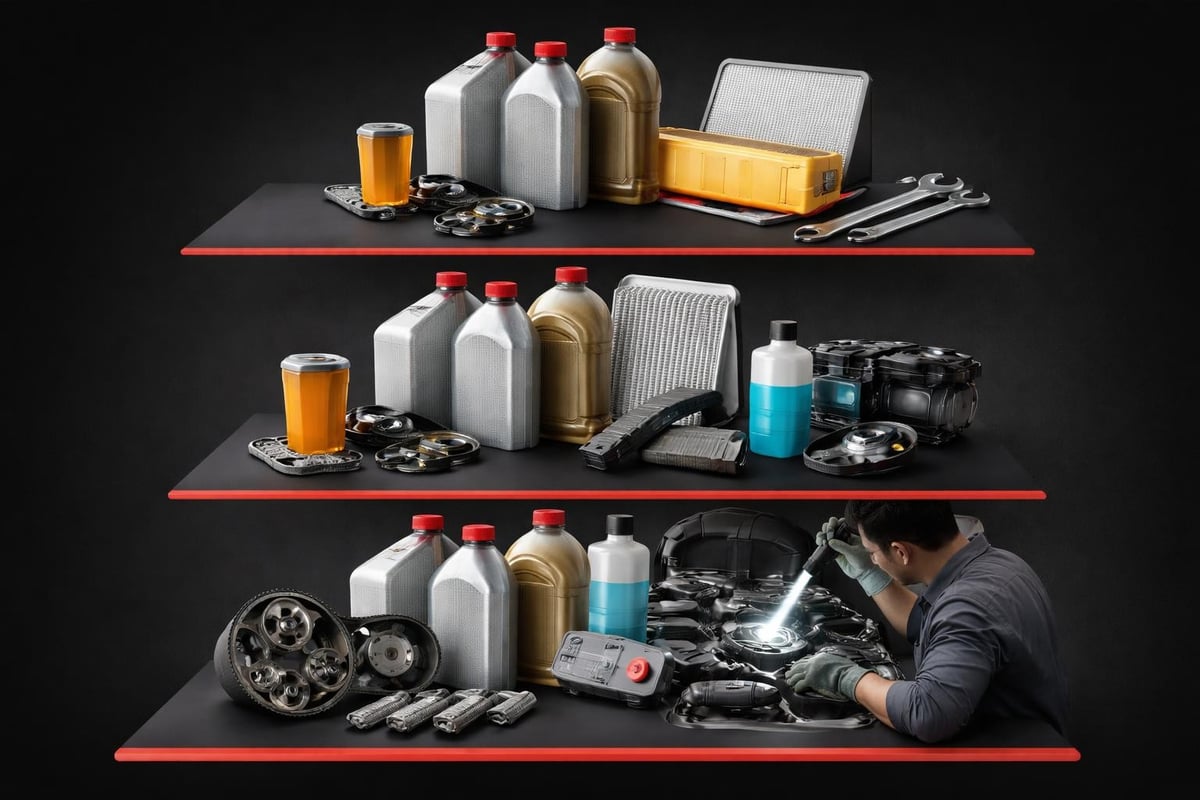 Service package tiers and inclusions