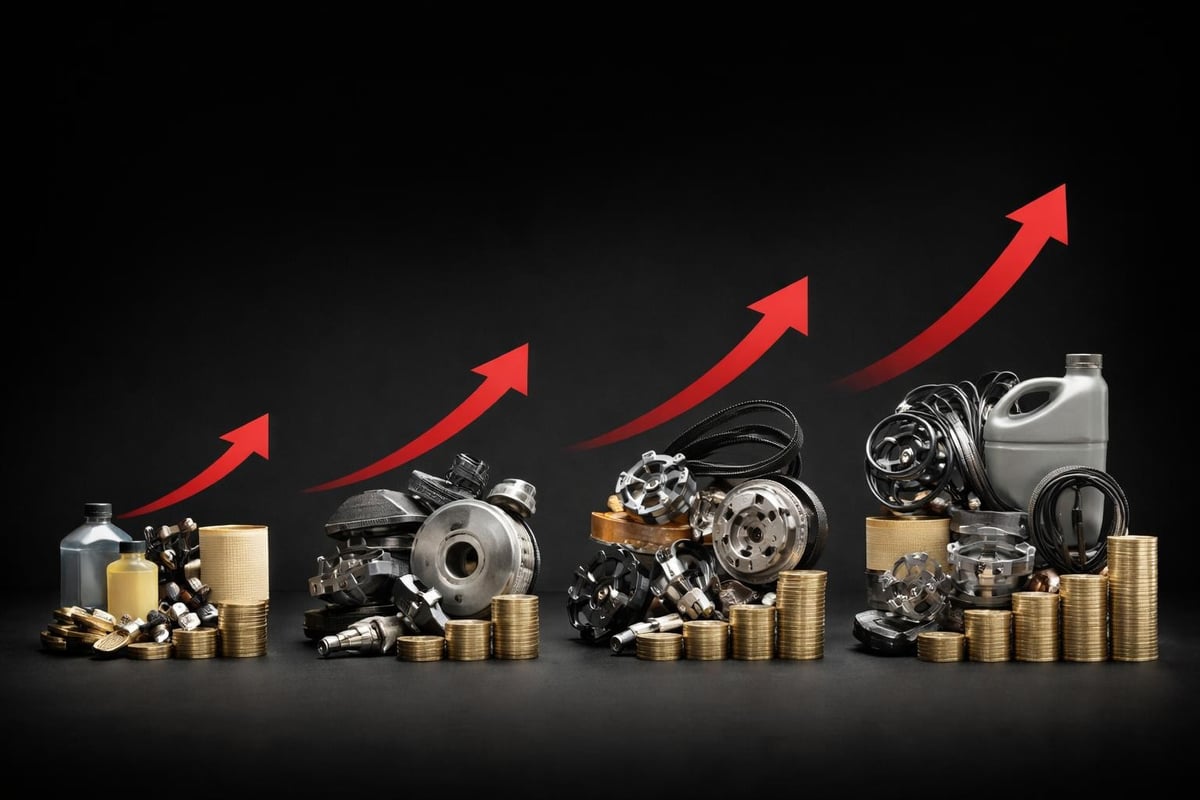 Major service timeline