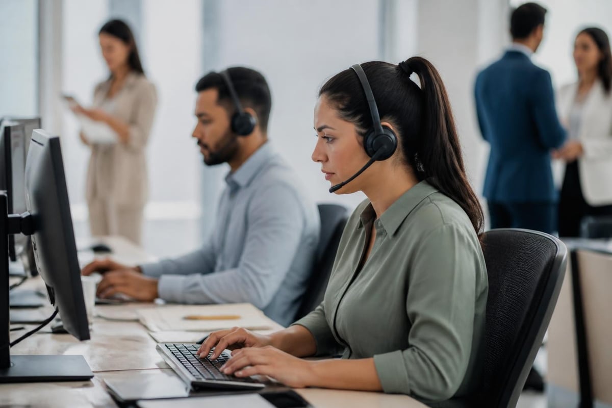 Customer service operational functions