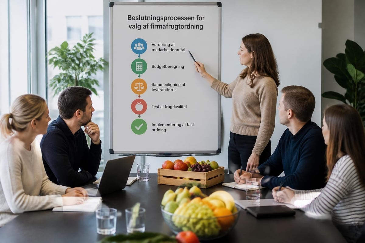 Frugtordning beslutningsproces