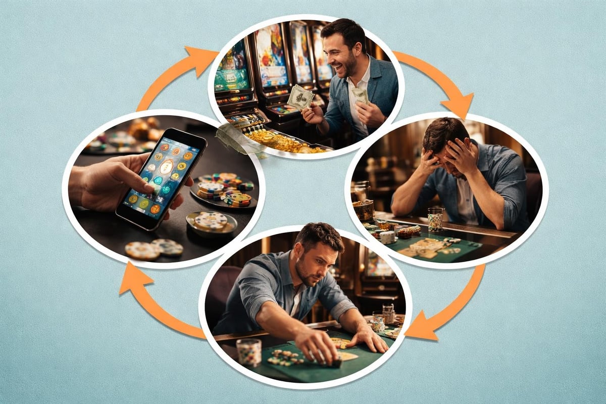 Ciclo della dipendenza da gioco