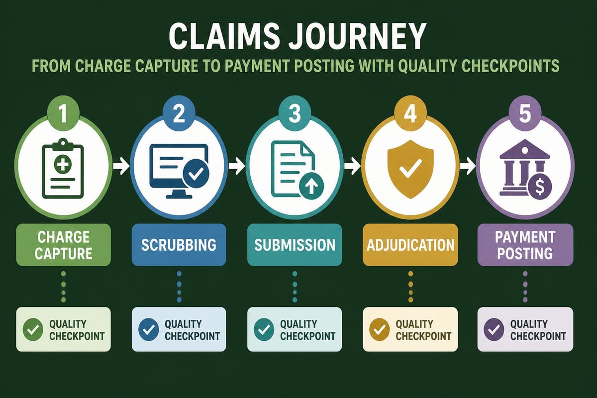 Claims processing workflow