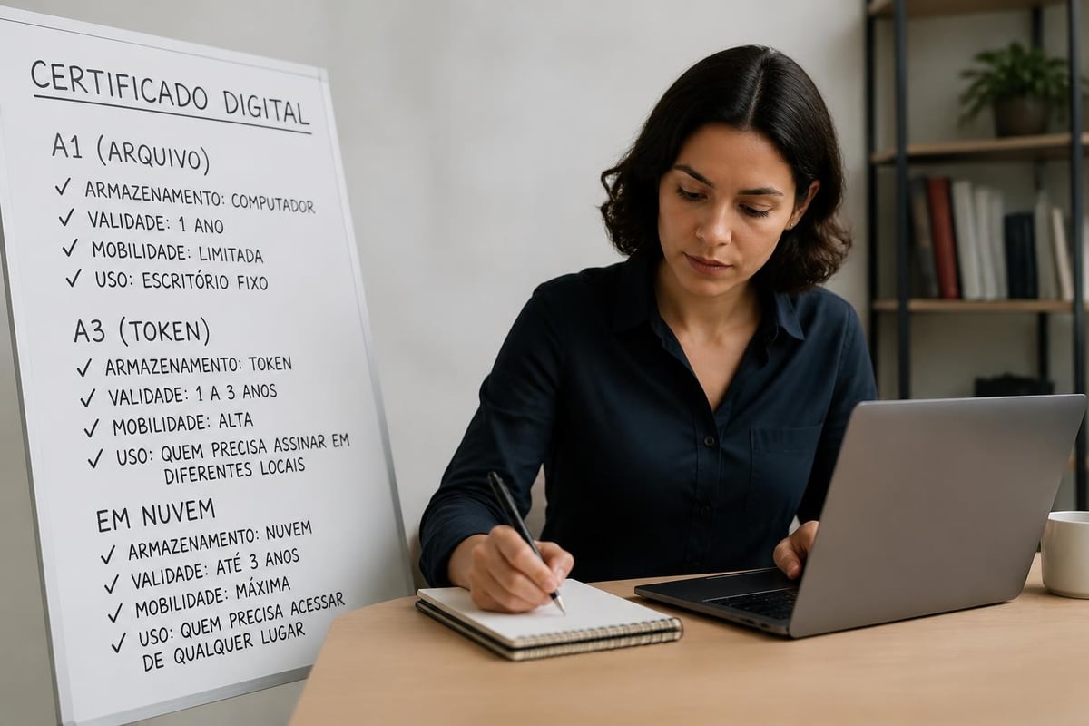Tipos de certificado digital MEI