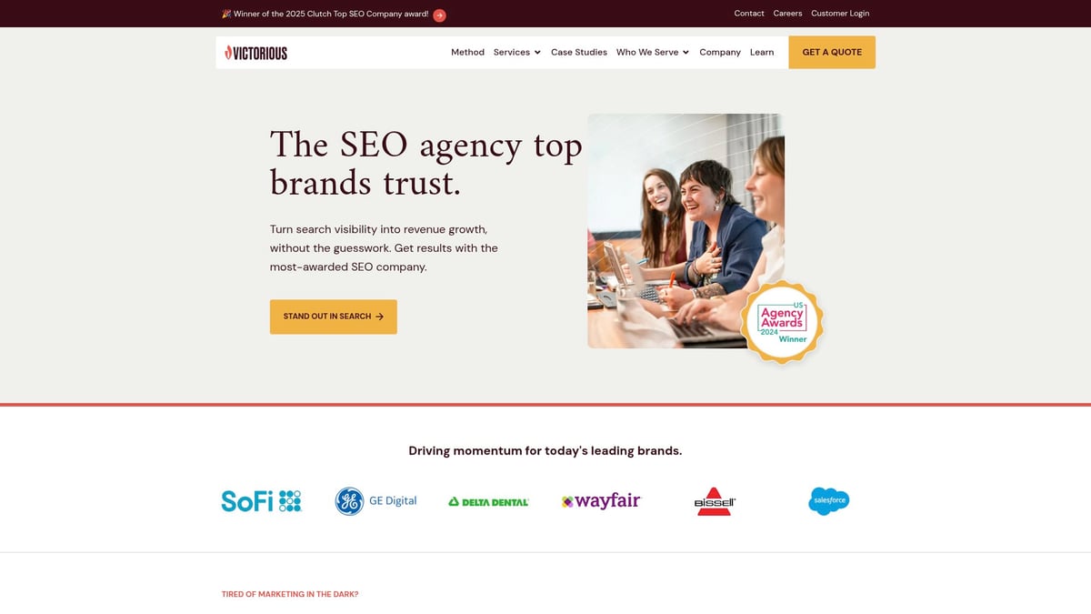 9 Game-Changing Search Engine Optimization Agencies in 2026 - Victorious SEO