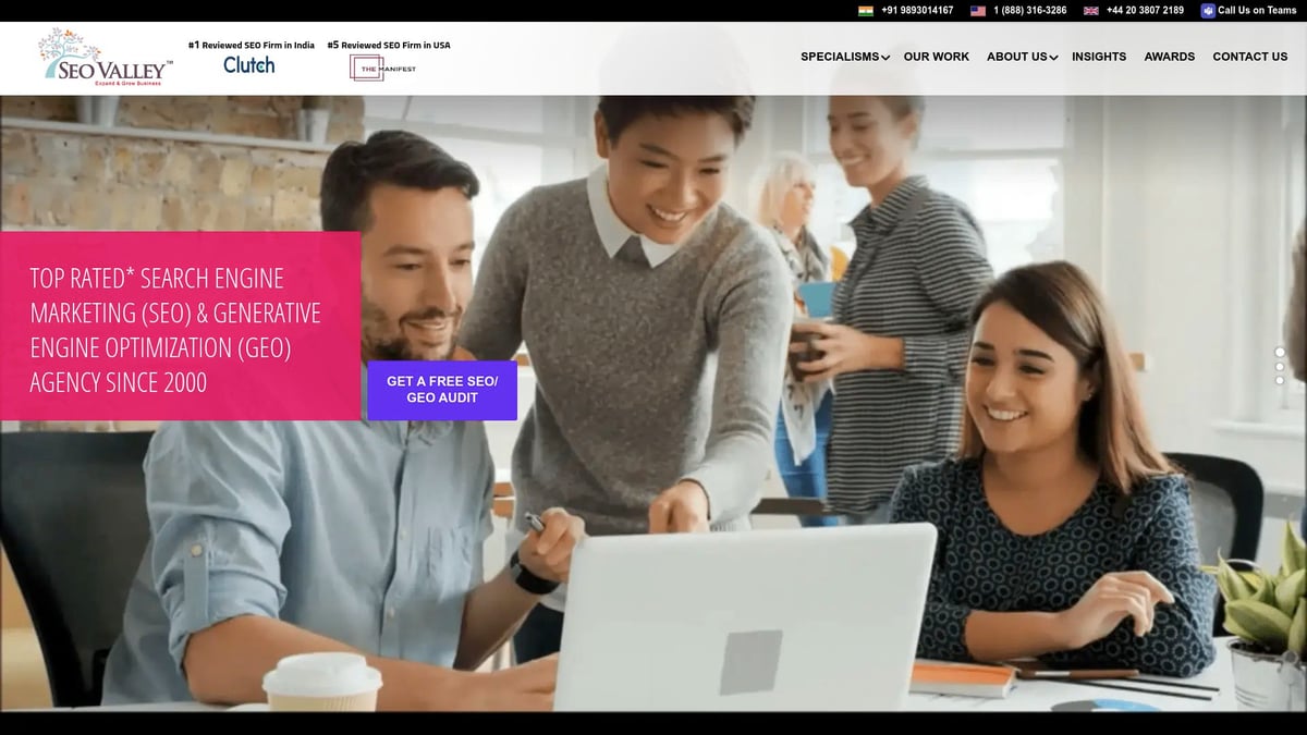 9 Game-Changing Search Engine Optimization Agencies in 2026 - SEOValley Solutions Private Limited