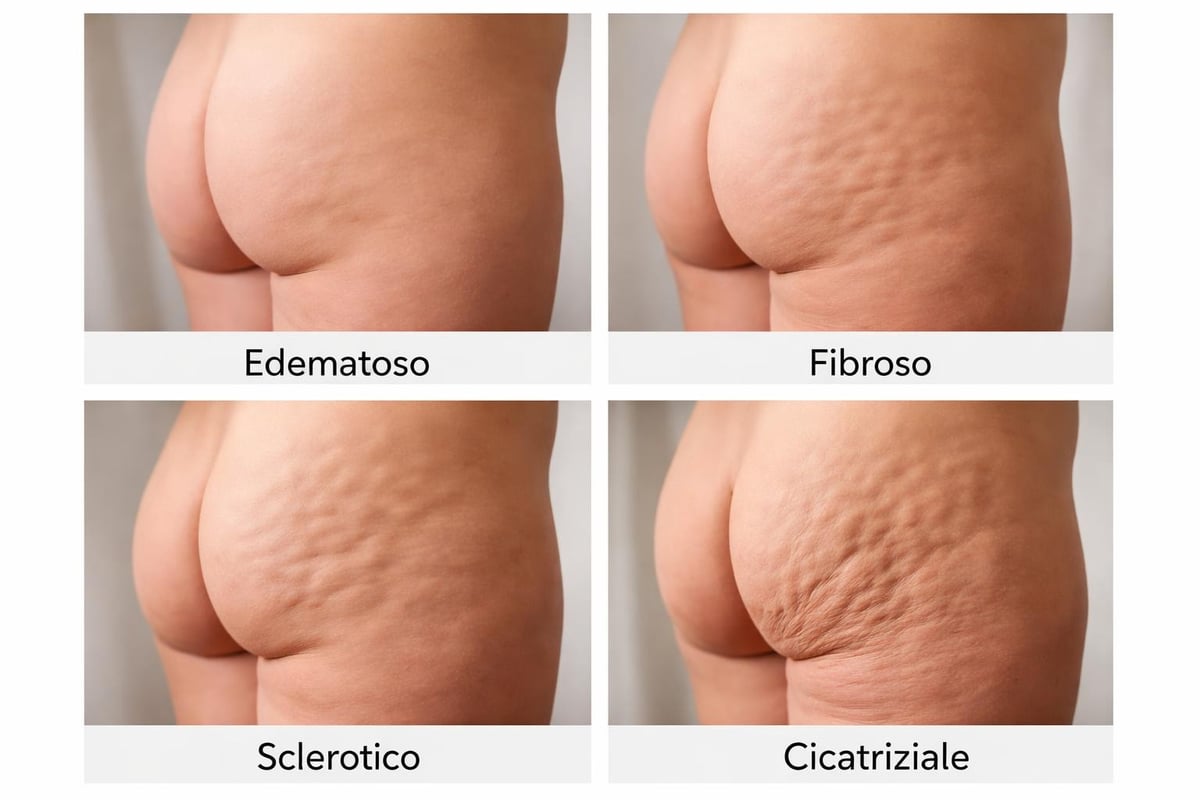 Stadi evolutivi della cellulite