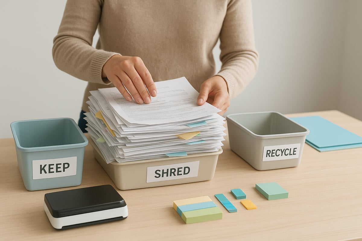 Step 1: Decluttering—Gather, Sort, and Purge