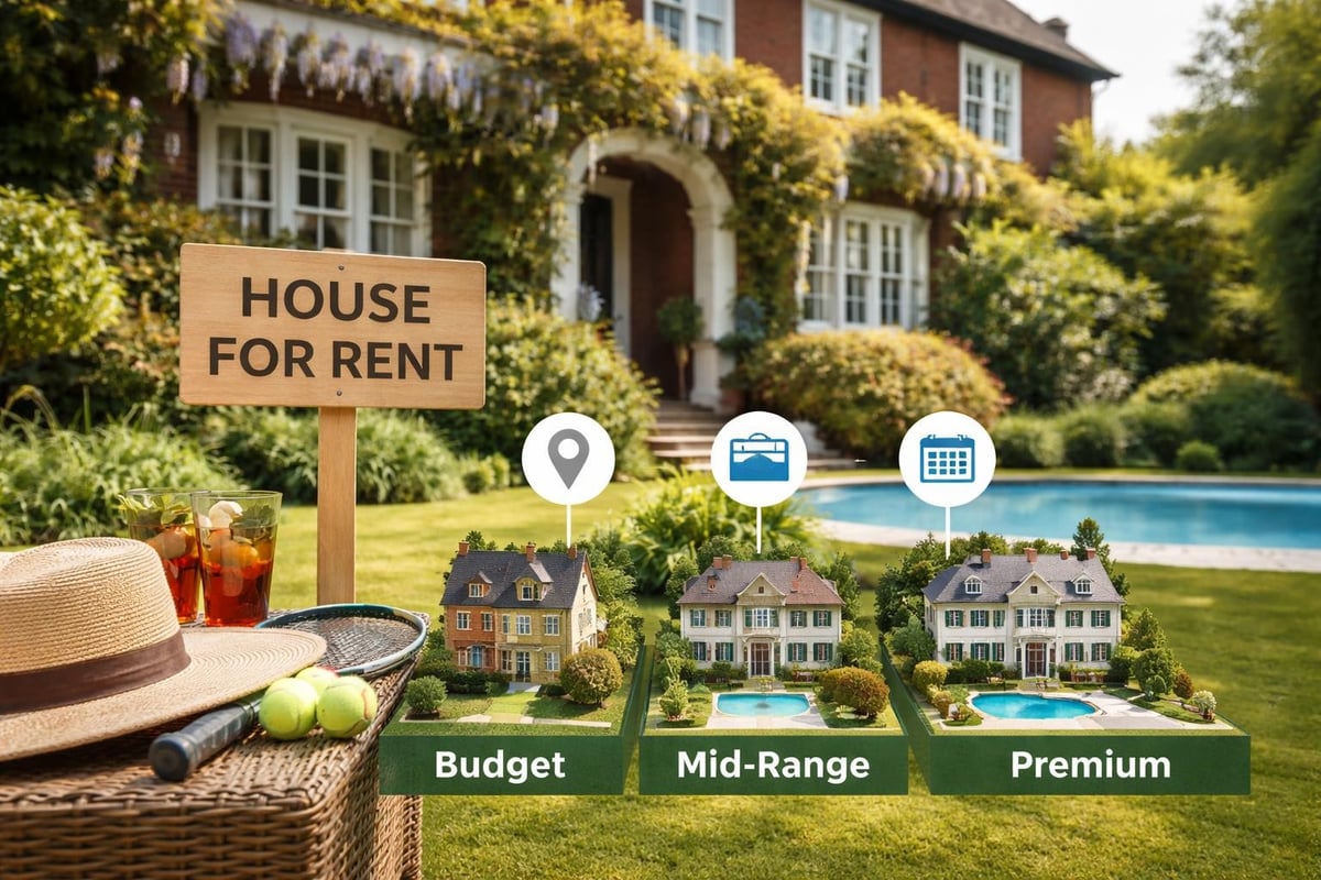 Wimbledon rental pricing tiers