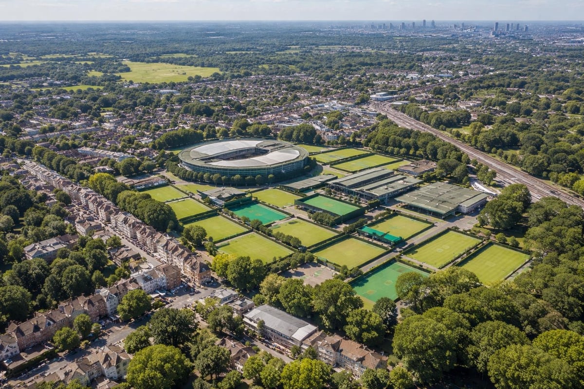 Wimbledon neighborhoods map