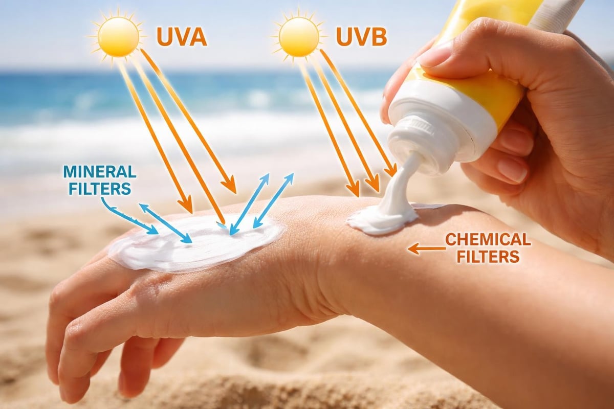 UV protection mechanism
