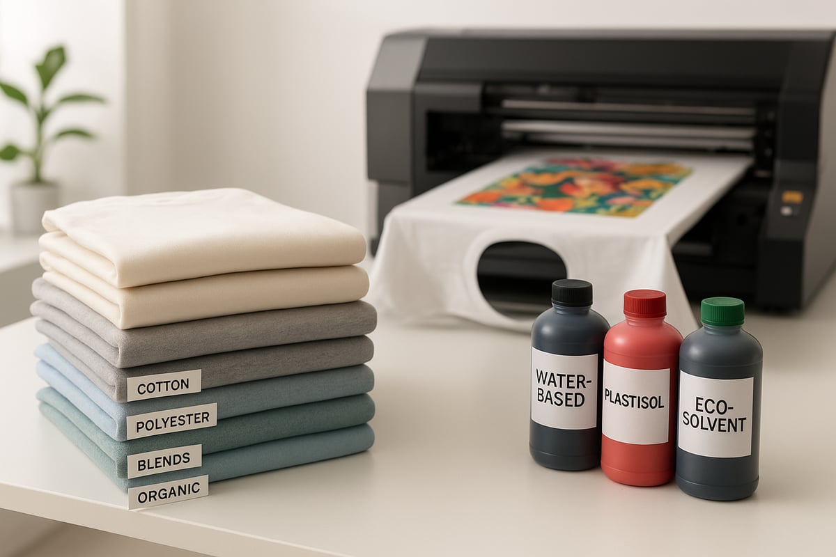 Choosing the Right Materials: Shirts and Inks