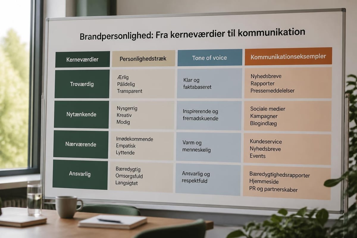 Brand voice elementer