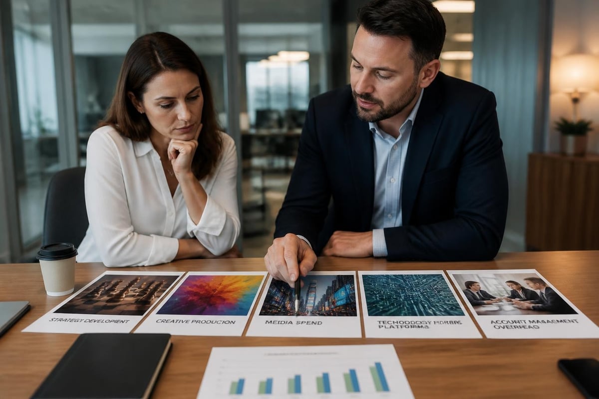 Agency pricing breakdown