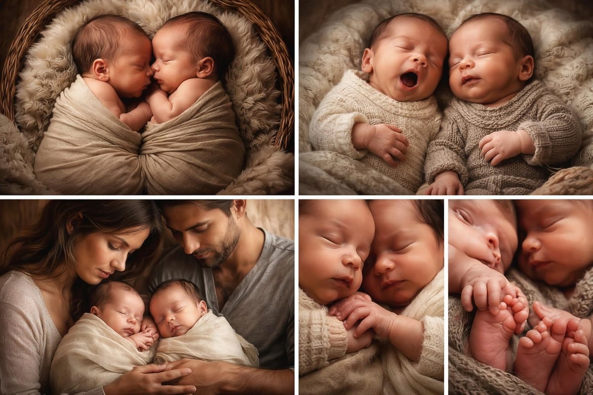 Twin photography connection types