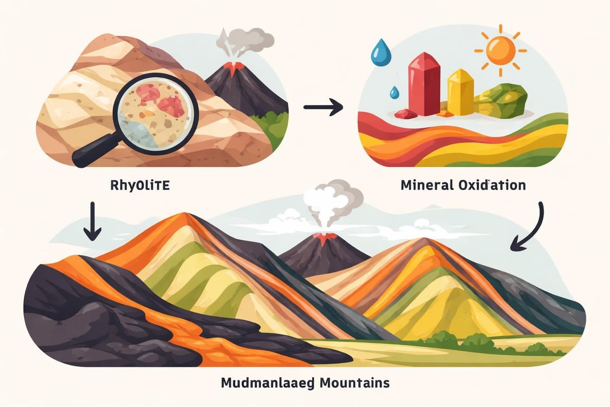 Landmannalaugar geological layers