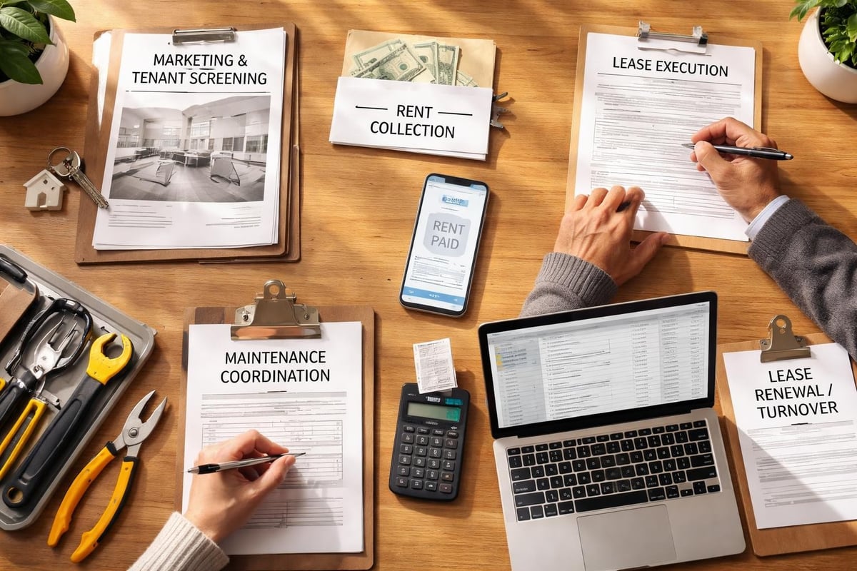 Property management workflow
