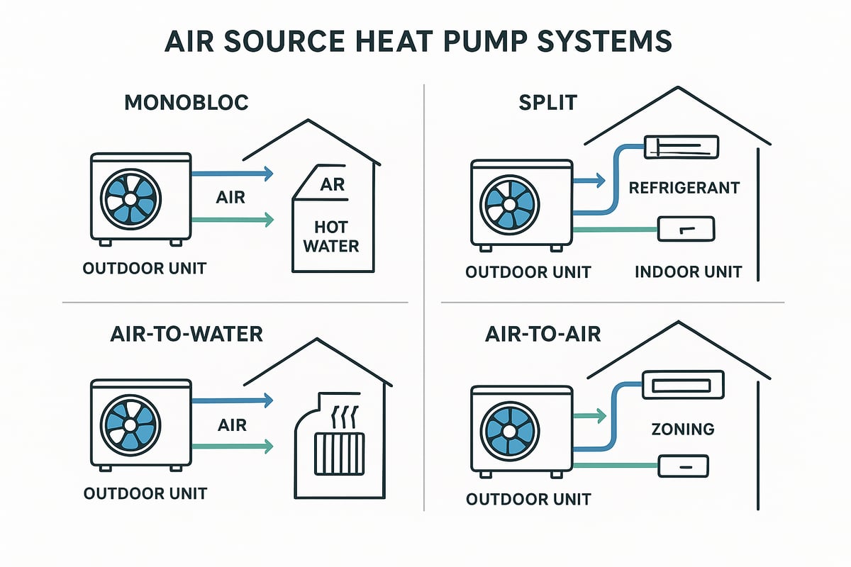 Types of Air Source Systems and Choosing the Right One