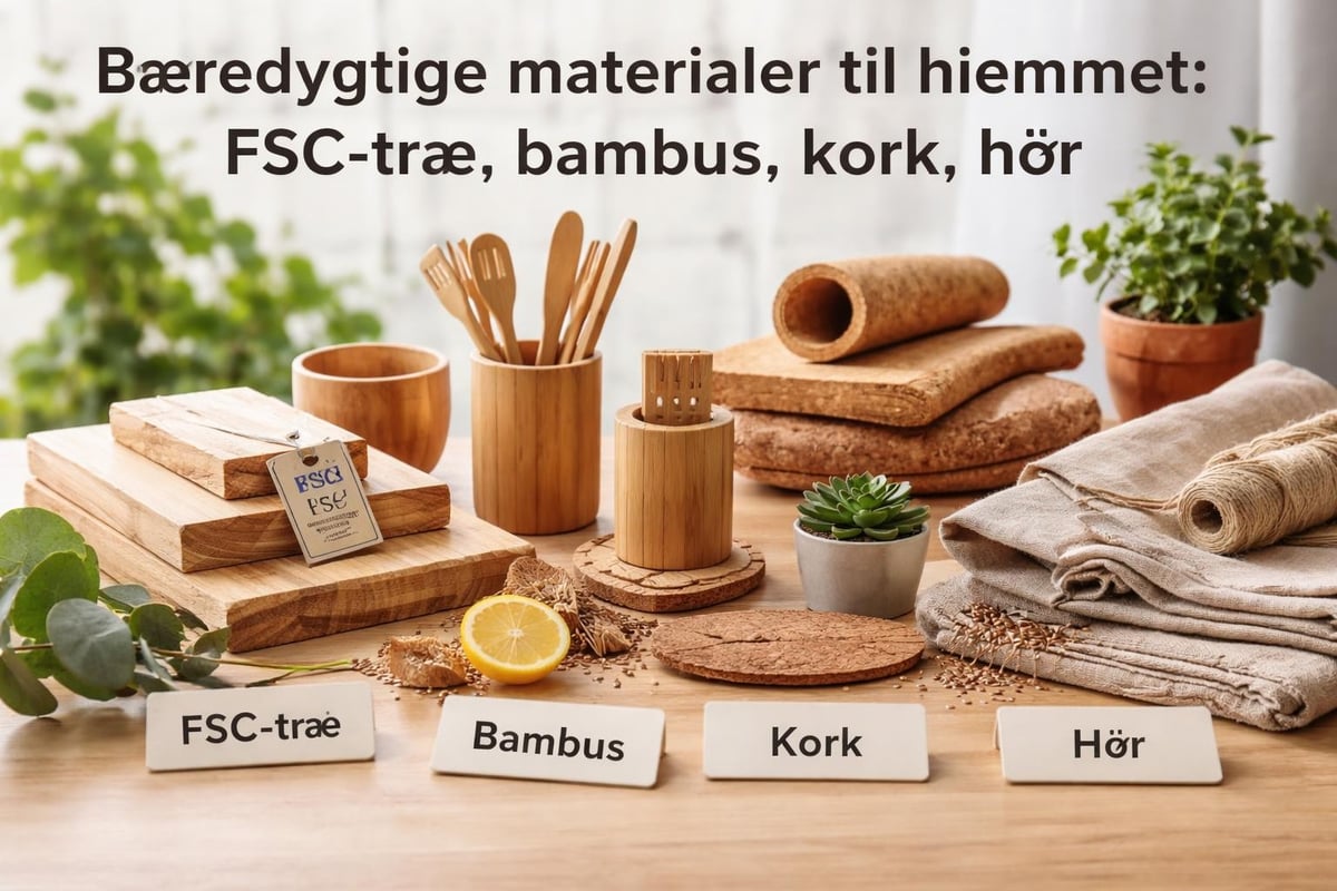 Bæredygtige boligmaterialer