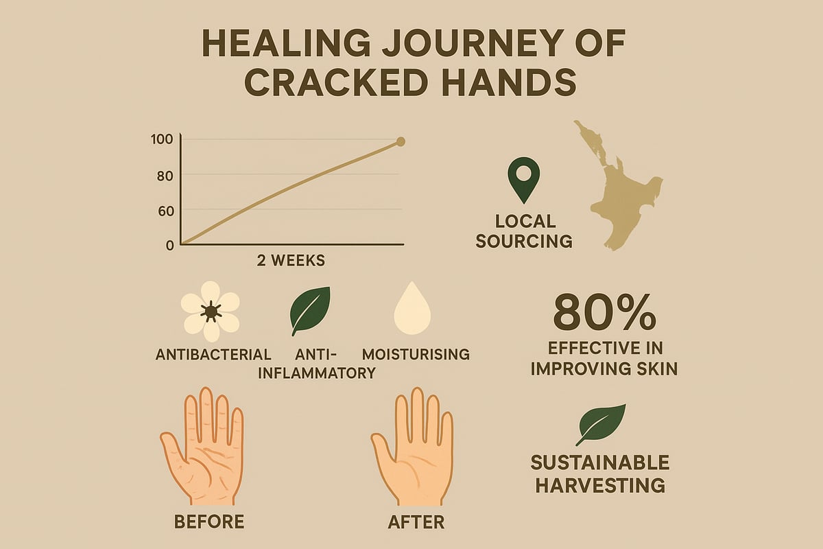Harnessing the Power of New Zealand Mānuka Extracts for Cracked Hands