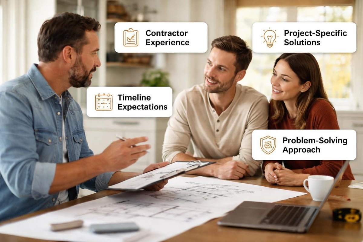 Homeowner questions for roofing contractors