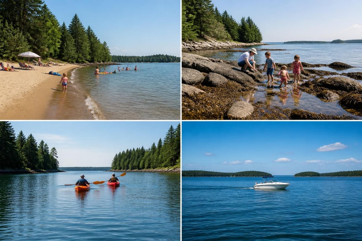 Types of coastal access
