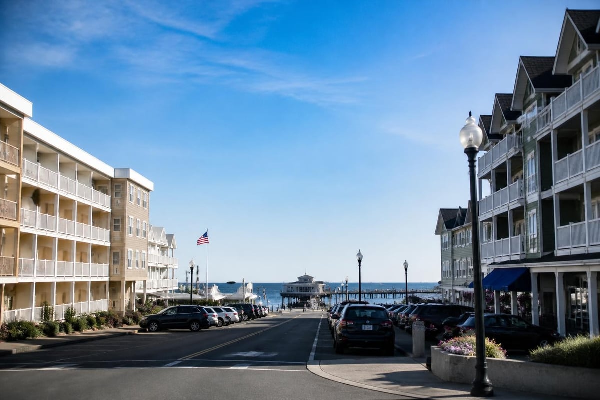 Beachfront hotel locations
