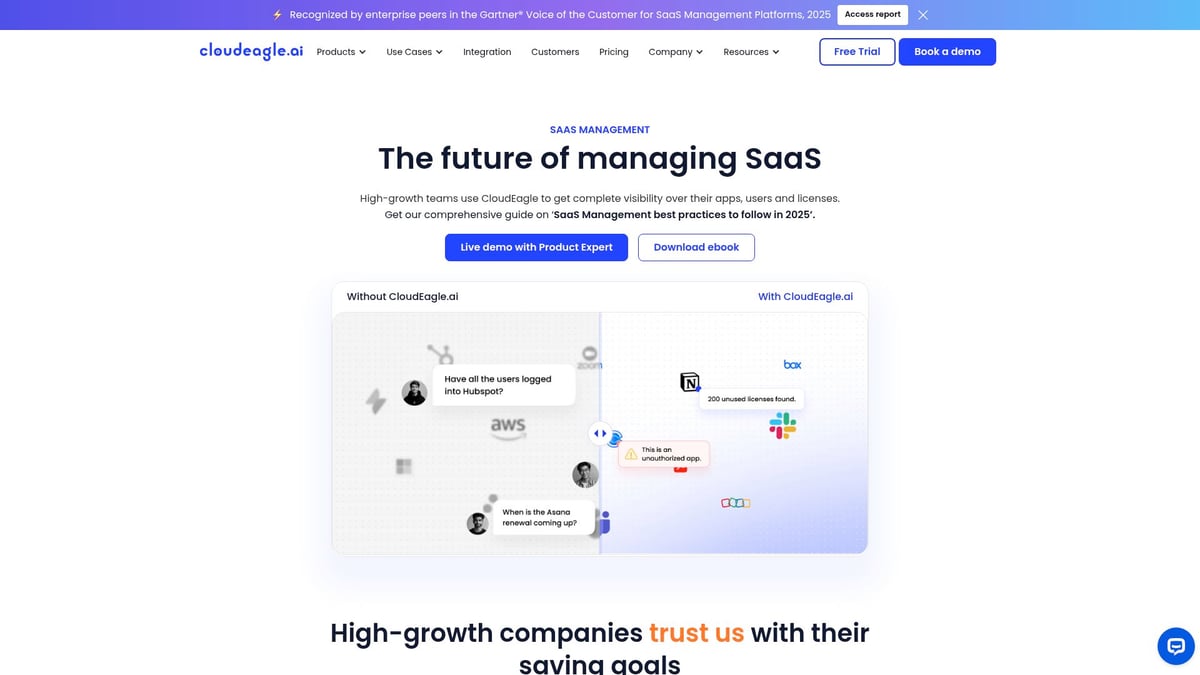 7 Must-Try AI Solutions for Enterprise Success in 2026 - CloudEagle.ai SaaS Management