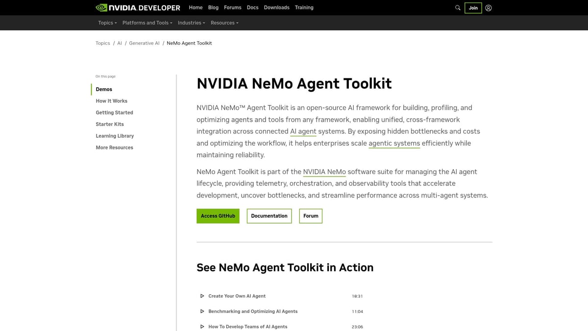 7 Must-Try AI Solutions for Enterprise Success in 2026 - Agentic AI Toolkit