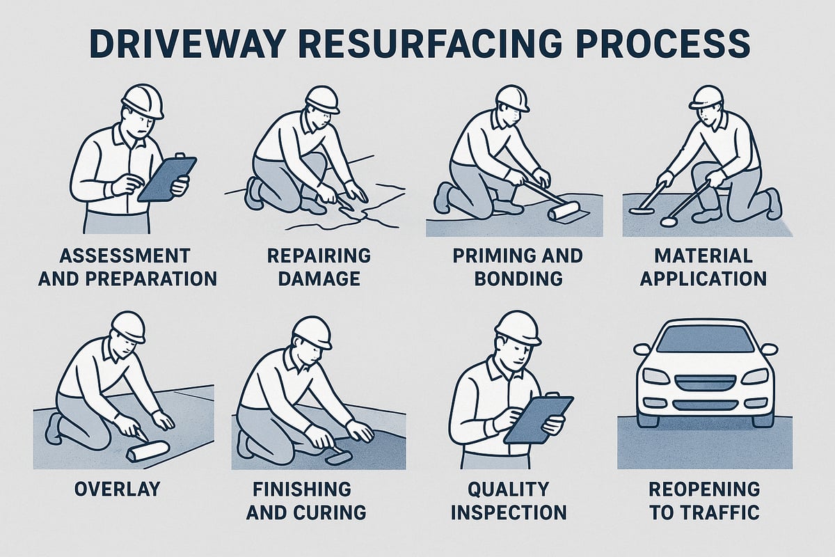 Step-by-Step Driveway Resurfacing Process