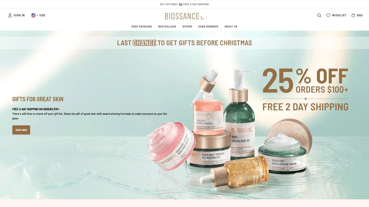 9 Essential Great Skincare Products You Need in 2026 - Biossance Squalane + Vitamin C Rose Oil