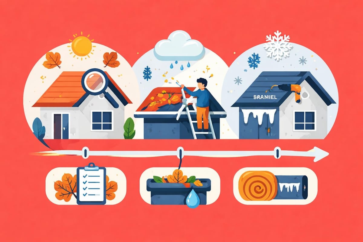 Winter roof maintenance checklist