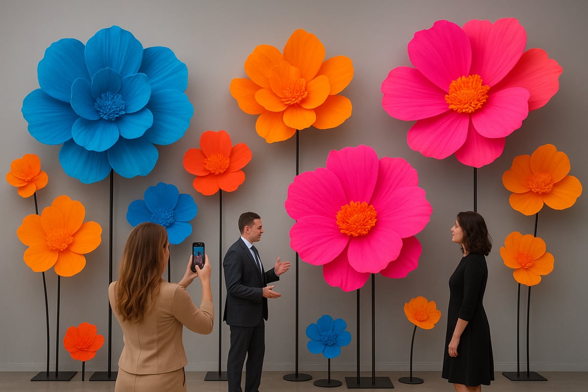 Why Giant Foam Flowers Are the Ultimate 2026 Decor Trend