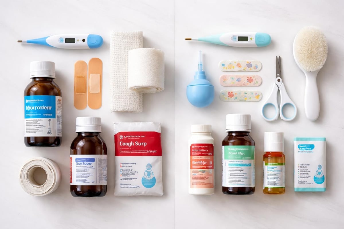 Newborn first aid kit essentials