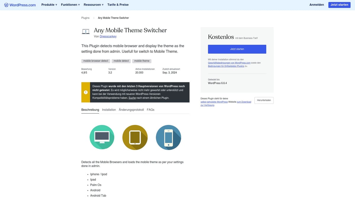 7 Must-Have WordPress Mobile Tools Für 2026 - Any Mobile Theme Switcher