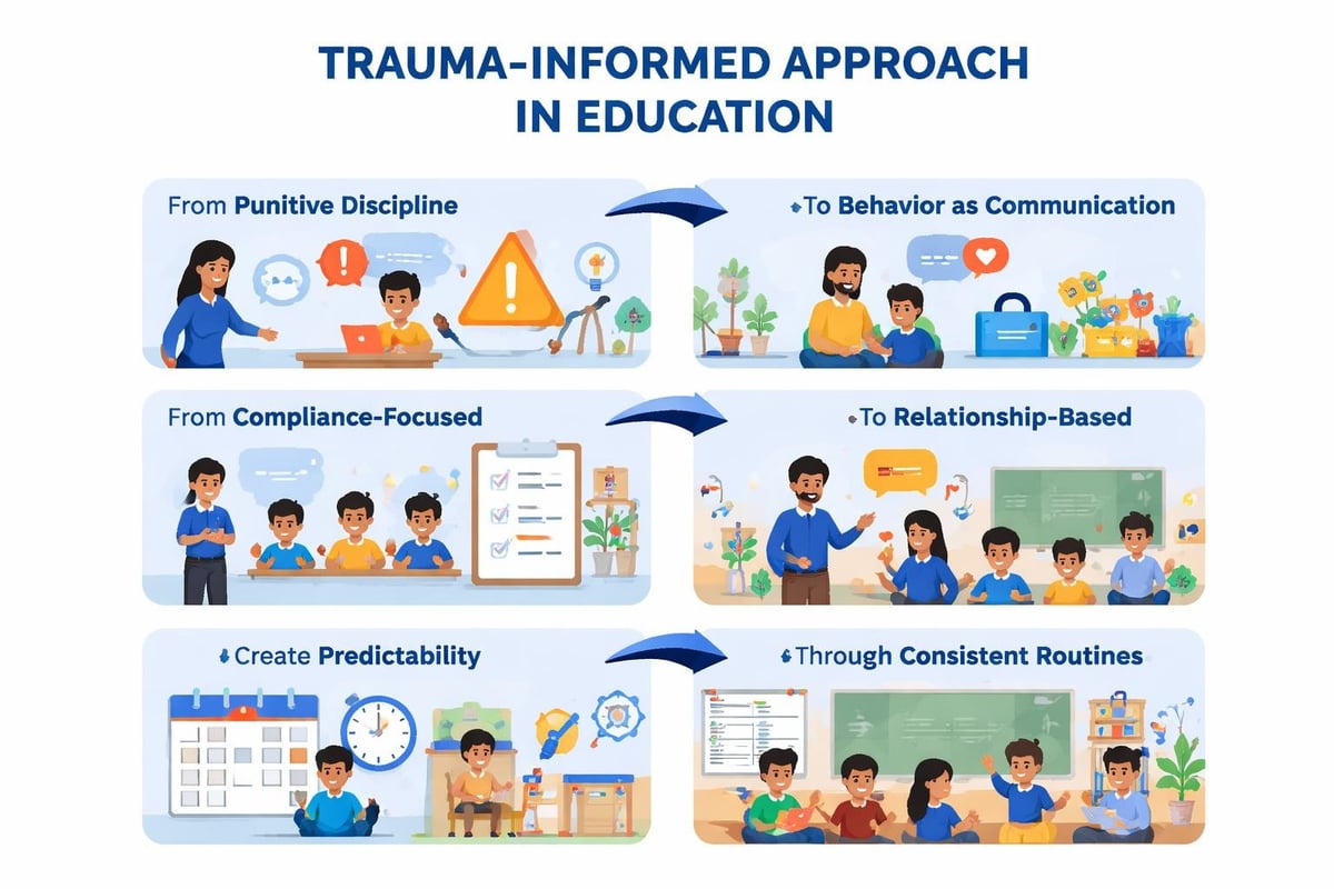 Trauma-informed classroom strategies