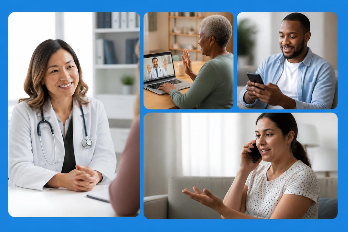 Primary care communication channels