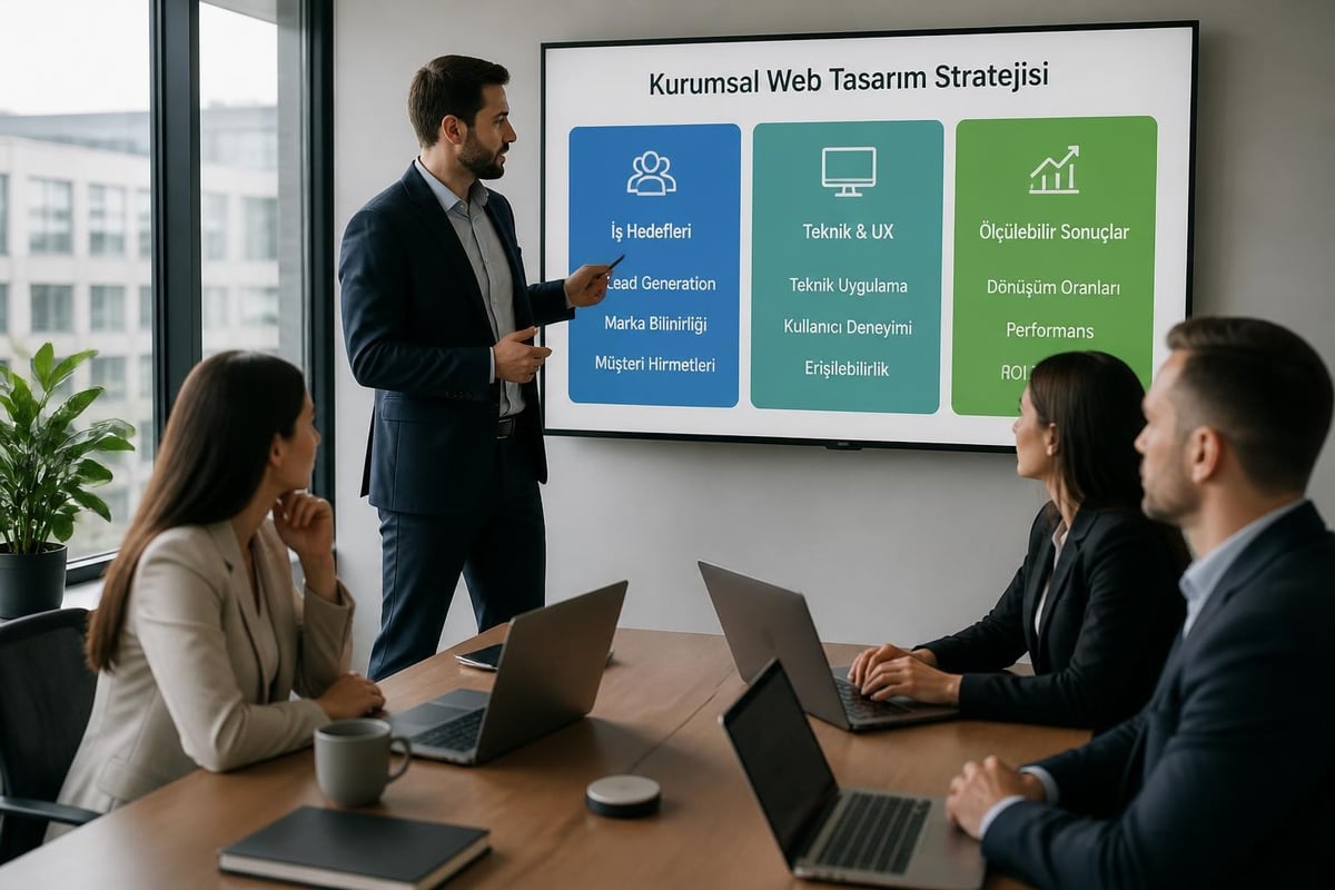 Kurumsal web tasarım stratejisi