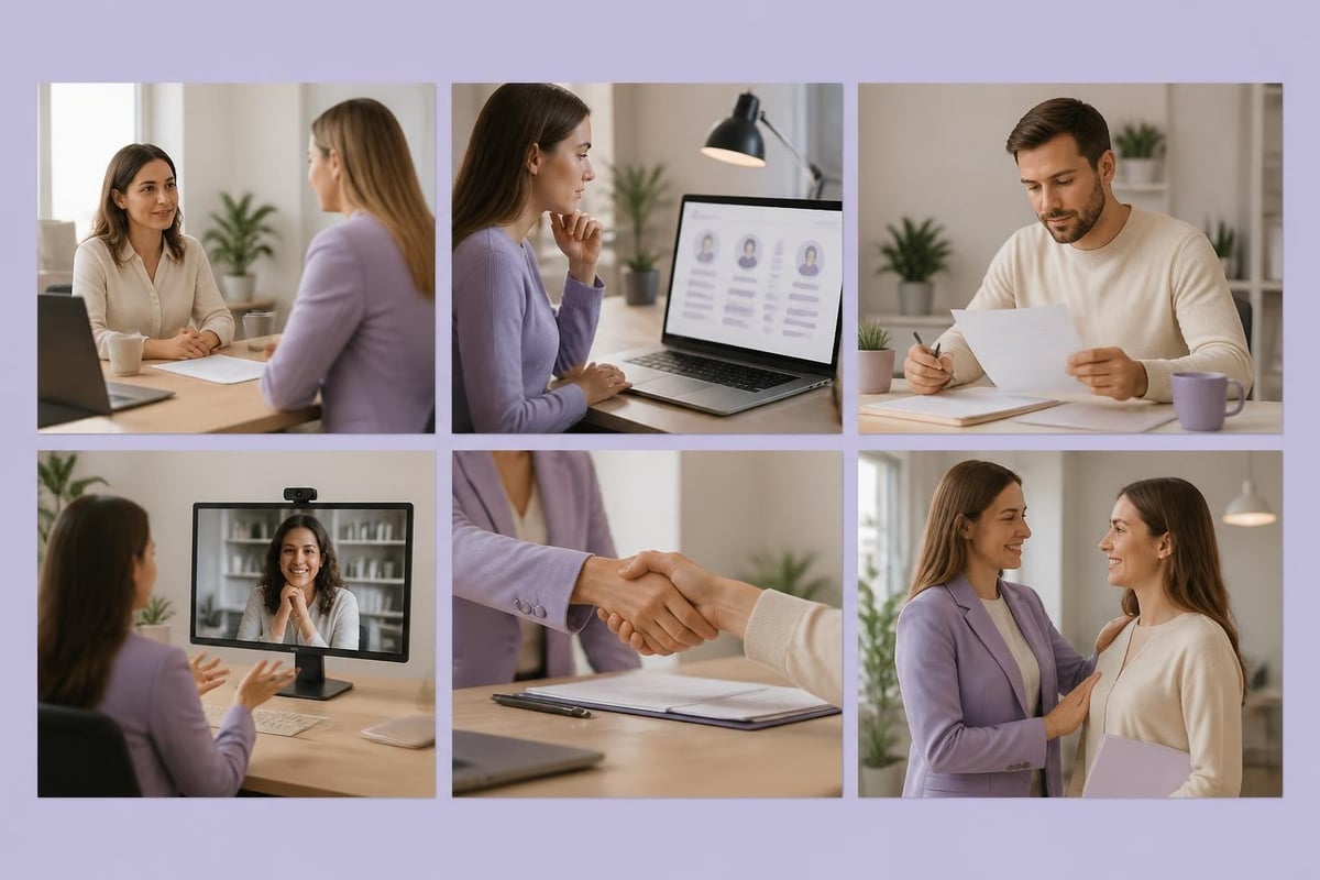 Recruitment proces workflow