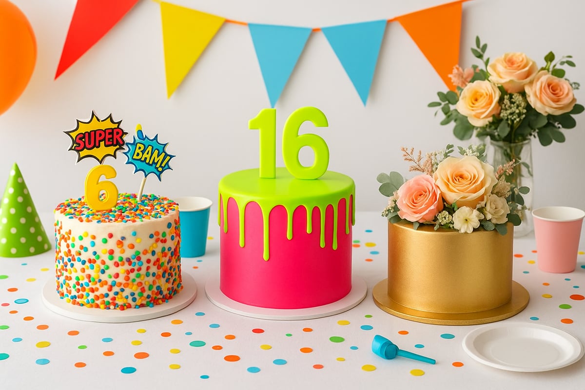 Geburtstagstorte Dekorieren für jedes Alter und Motto