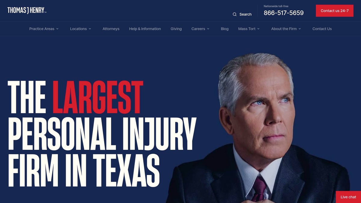 7 Top Picks for Best Injury Lawyer Near Me in 2025 - Thomas J. Henry Law