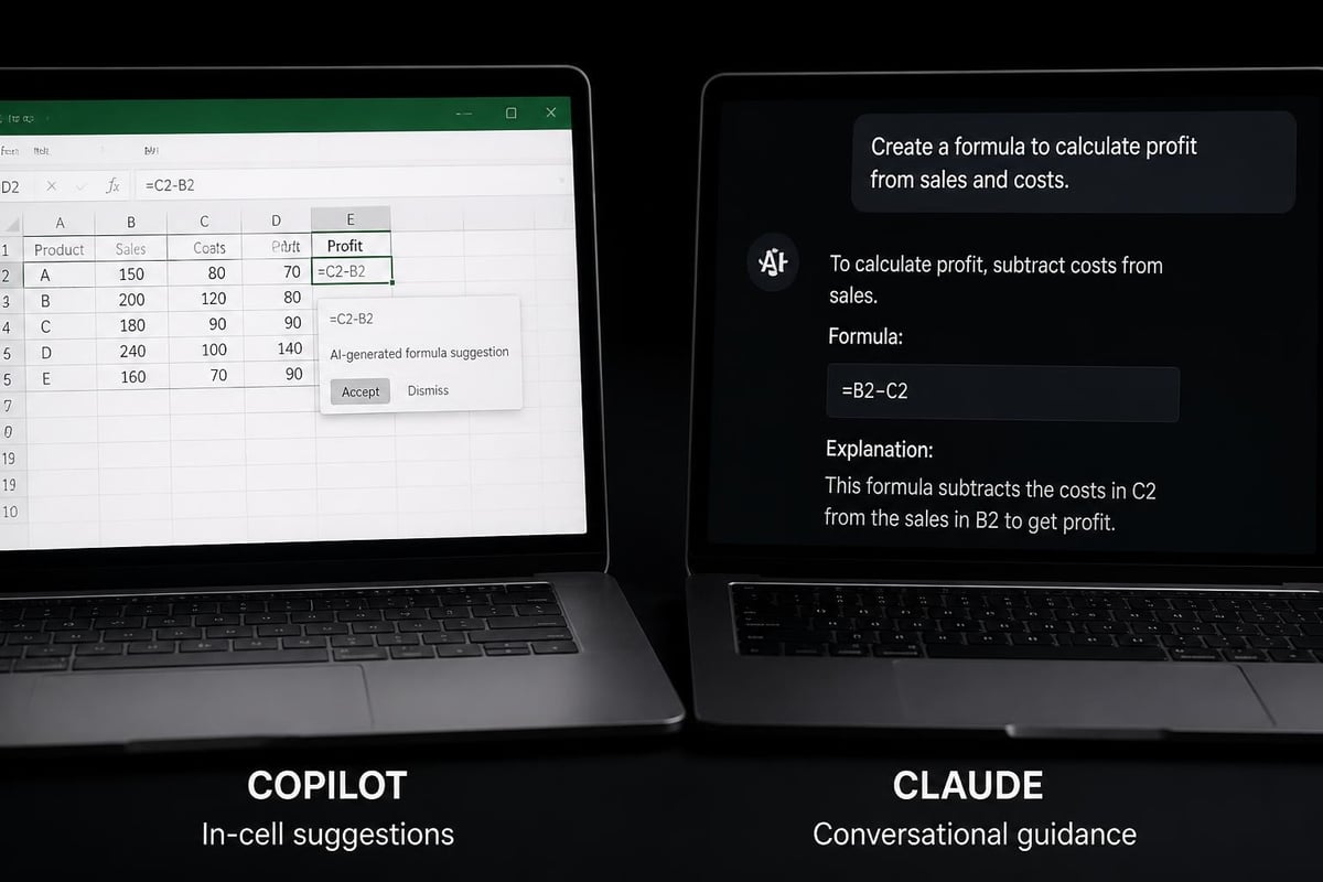 Formula generation workflow comparison