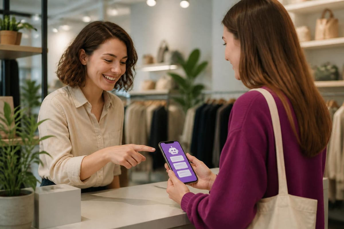 Customer service AI chatbot