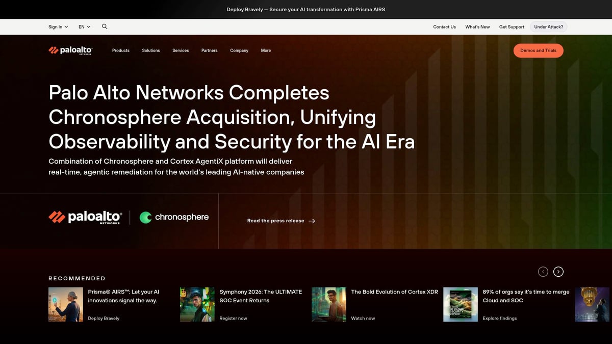 12 Leading Network Security Providers to Know in 2026 - Palo Alto Networks
