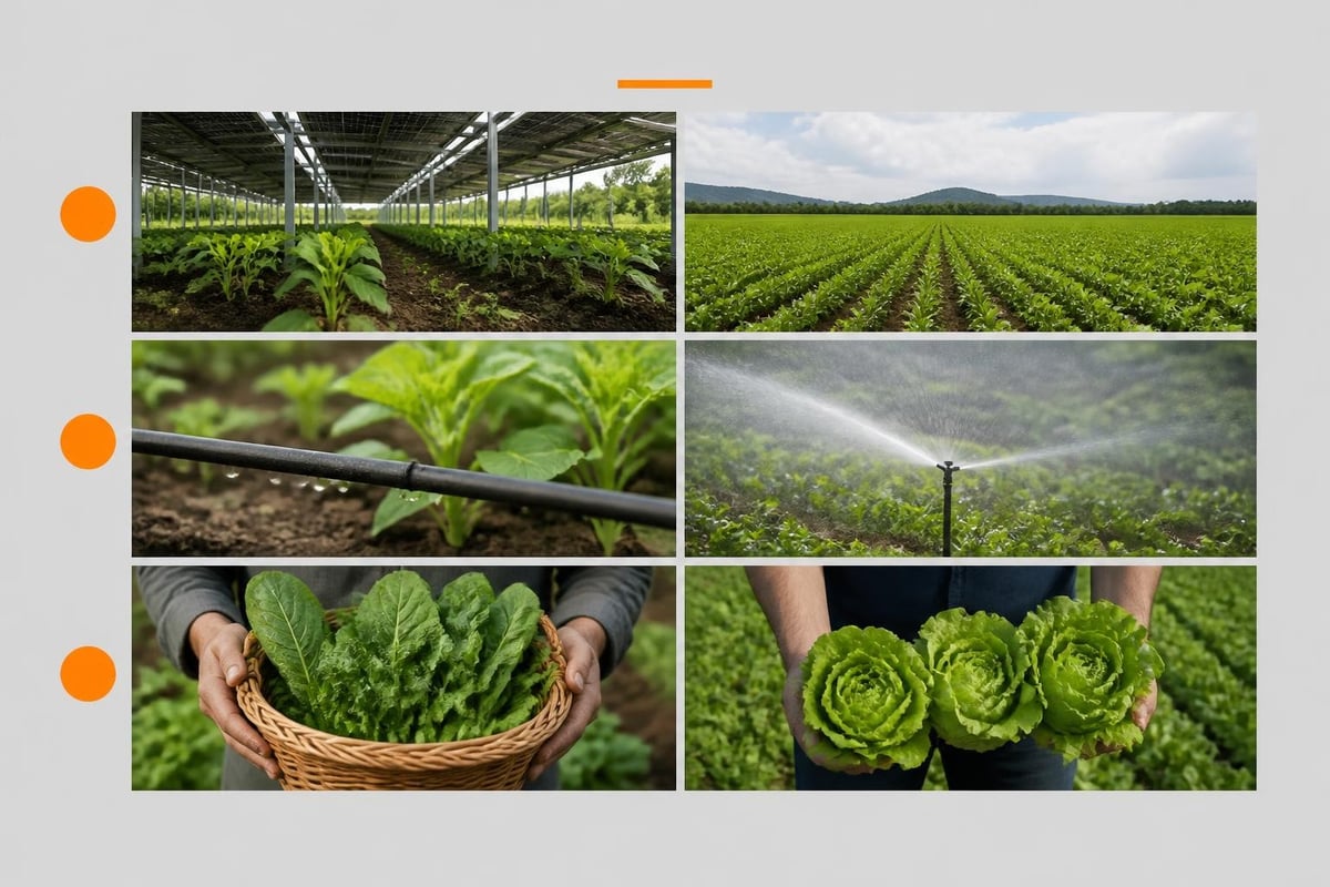 Crop performance under agricultural solar