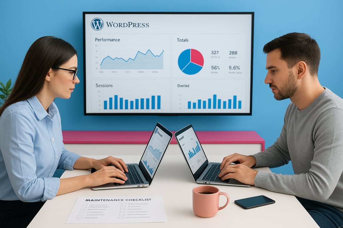 <span style="color:#3882DB">Effizienzsteigerung durch professionelle WordPress Wartung</span>